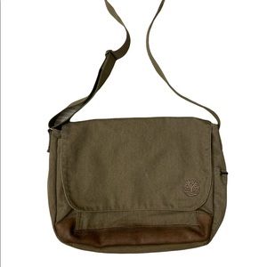 Timberland Men’s Canvas Messenger Lap Top Bag